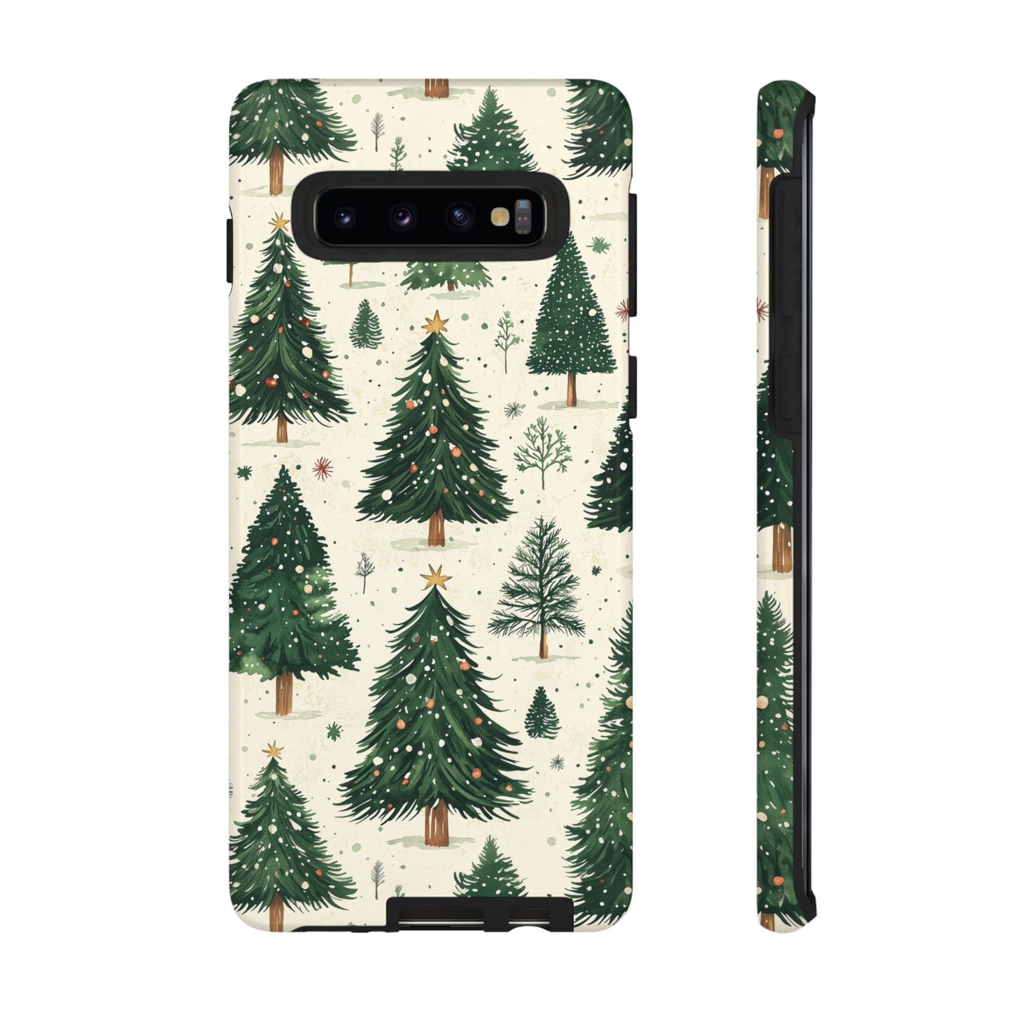 Festive Christmas Tree Forest Pattern – Samsung Galaxy Series Case