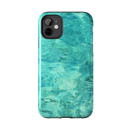 Aqua Blue Water iPhone Case – Relaxing Beach-Inspired Design