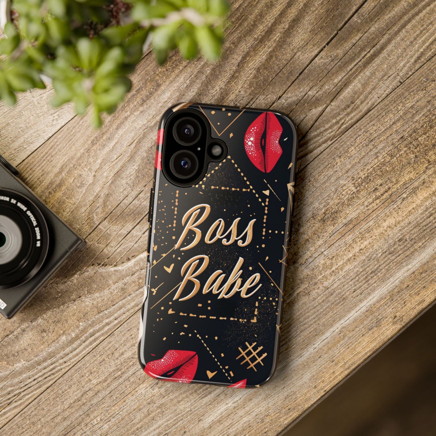 Boss Babe Baddie Phone Case for iPhone, Samsung Galaxy, and Google Pixel Series Phones. Luxury Chic Cases Empowering Your Inner Girl Boss! - BOGO Cases