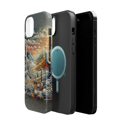 Rugged Elegance Cactus iPhone Case