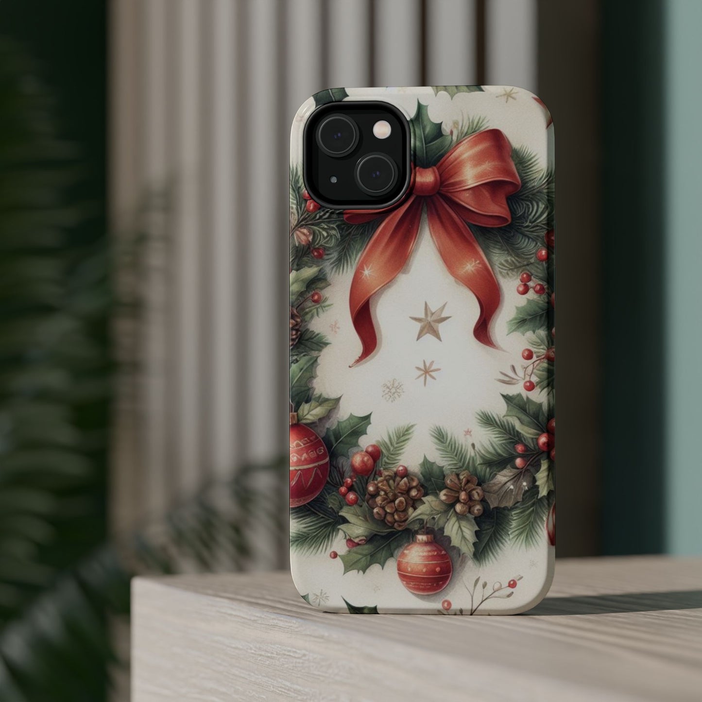 Classic Christmas Wreath - MagSafe iPhone Series Case