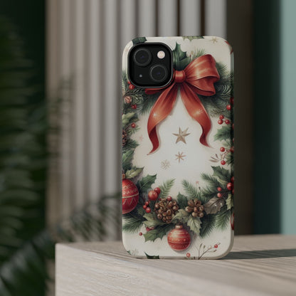 Classic Christmas Wreath - MagSafe iPhone Series Case