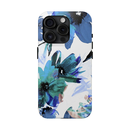 iPhone Case – Serene Blue Blossom