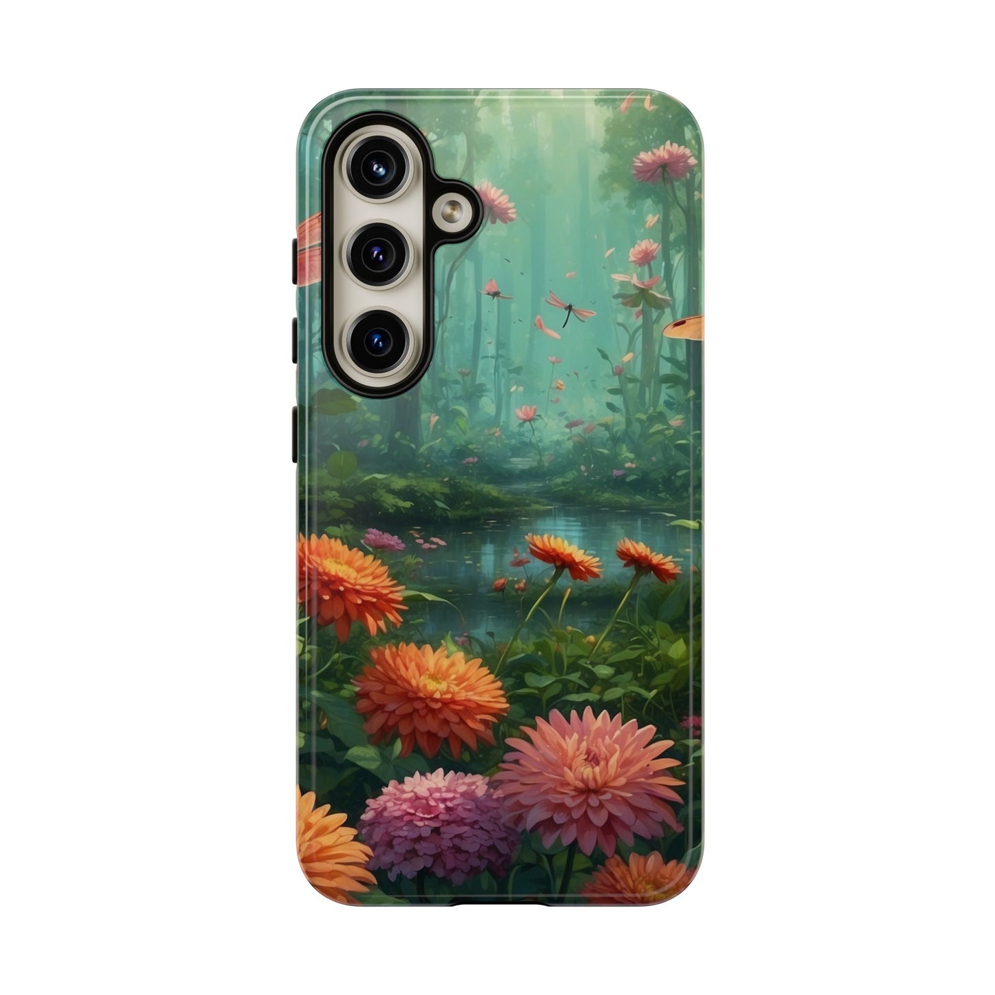 Enchanted Forest Dragonflies & Blossoms – Samsung Galaxy Series Case