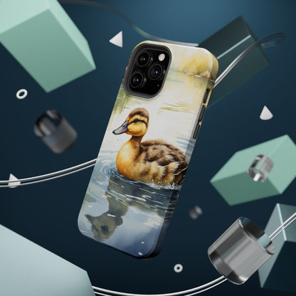 Graceful Duck Reflection – MagSafe iPhone Case