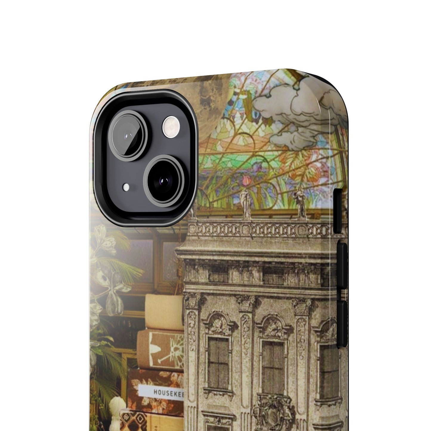 Whimsical Road Trip Collage iPhone Case – Dual - Layer Protection with Vintage Art and Adventure Design - BOGO Cases