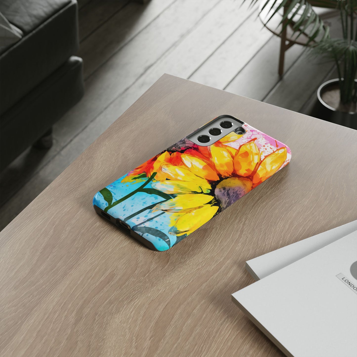 Bold Watercolor Sunflowers - Samsung Galaxy Series Case