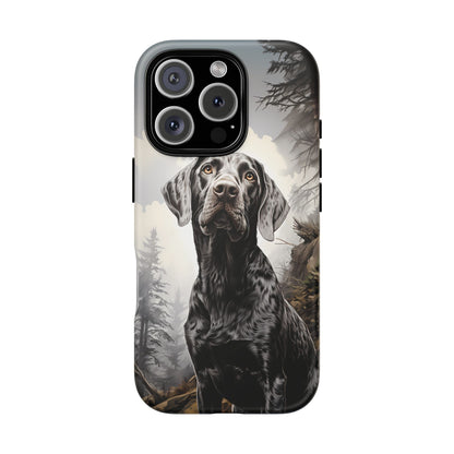 German Shorthair Pointer Phone Case - Tough & Durable with Dual Layer Protection!