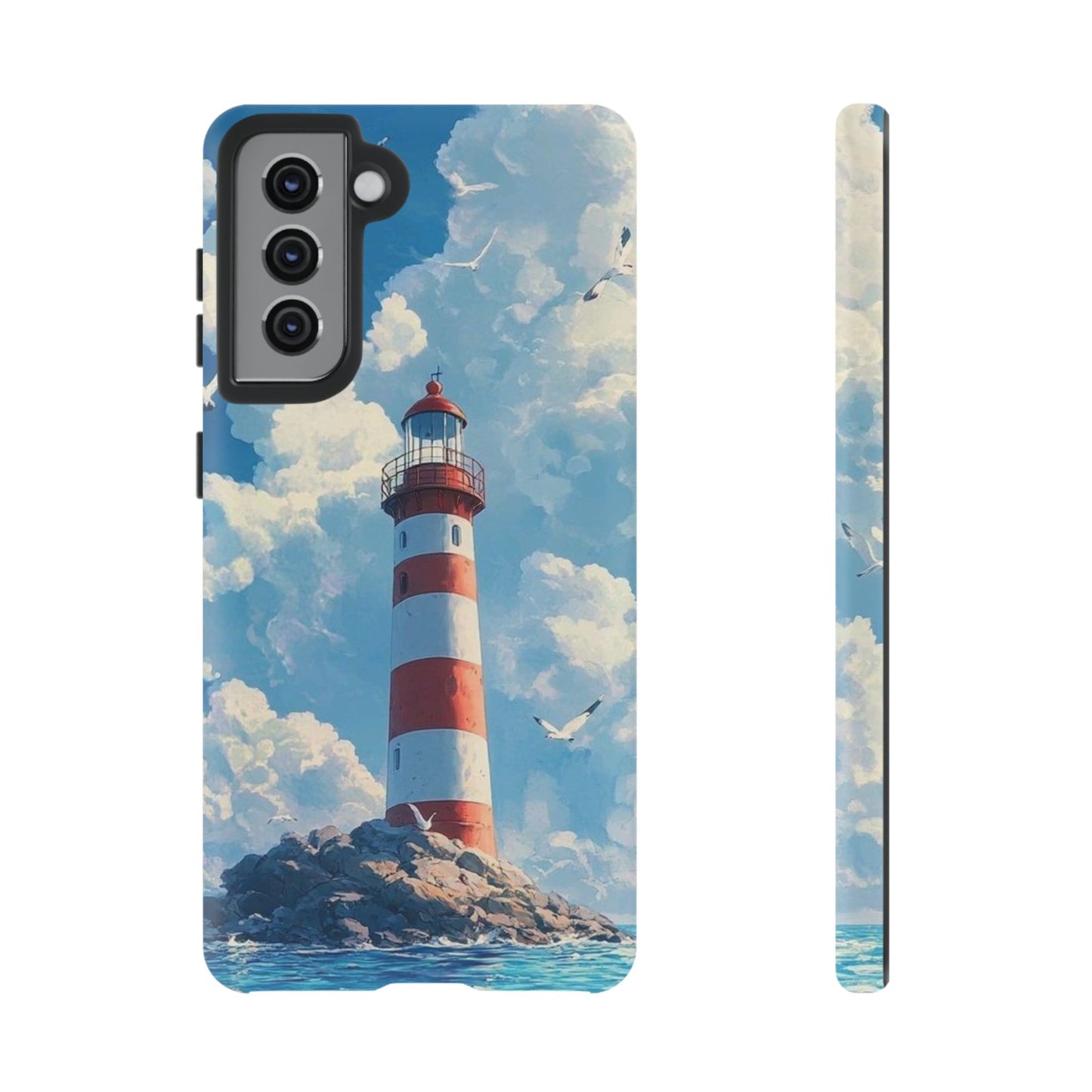 Samsung Galaxy Case - Majestic Lighthouse Scene Design