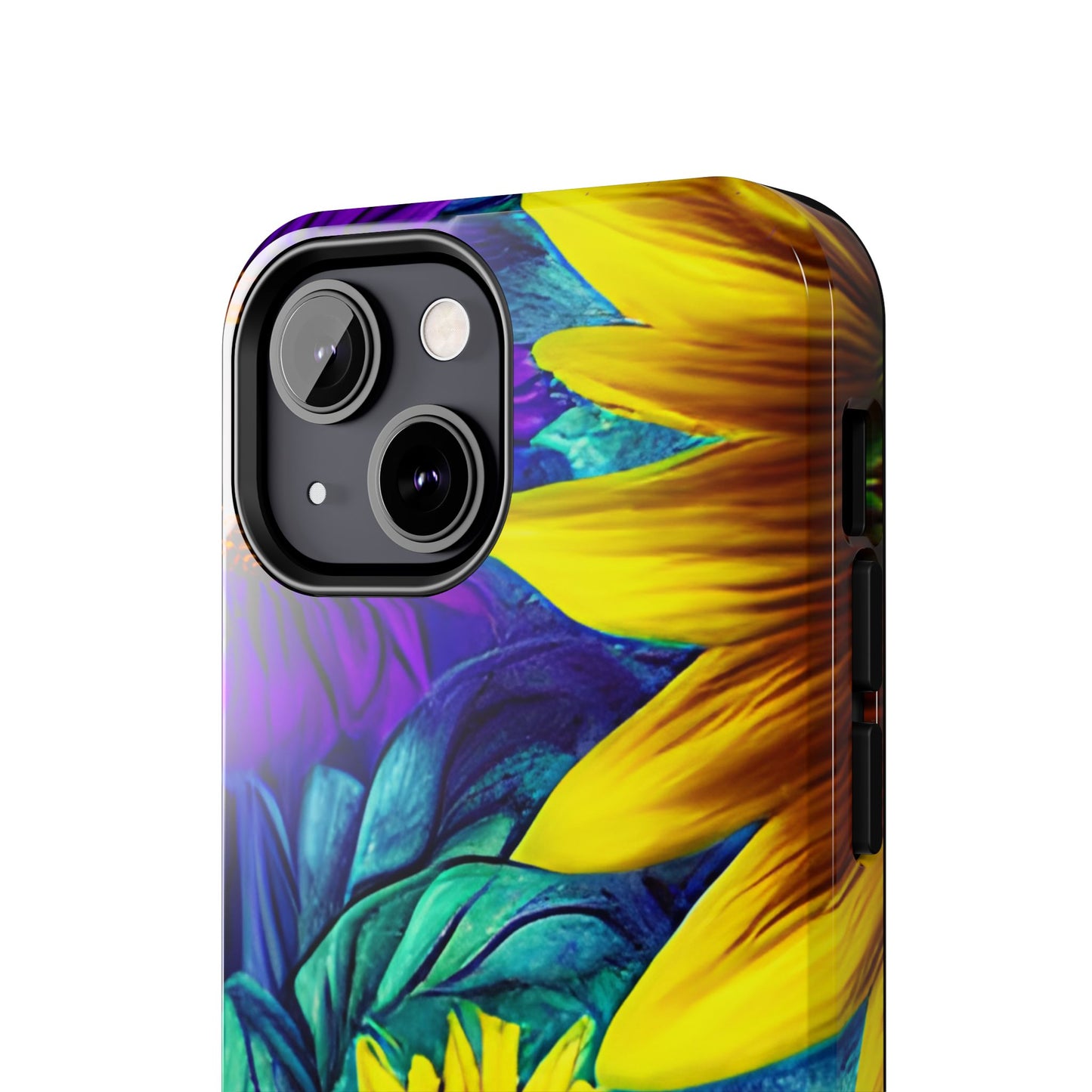 Purple & Gold Sunflower Dream - iPhone Series Case