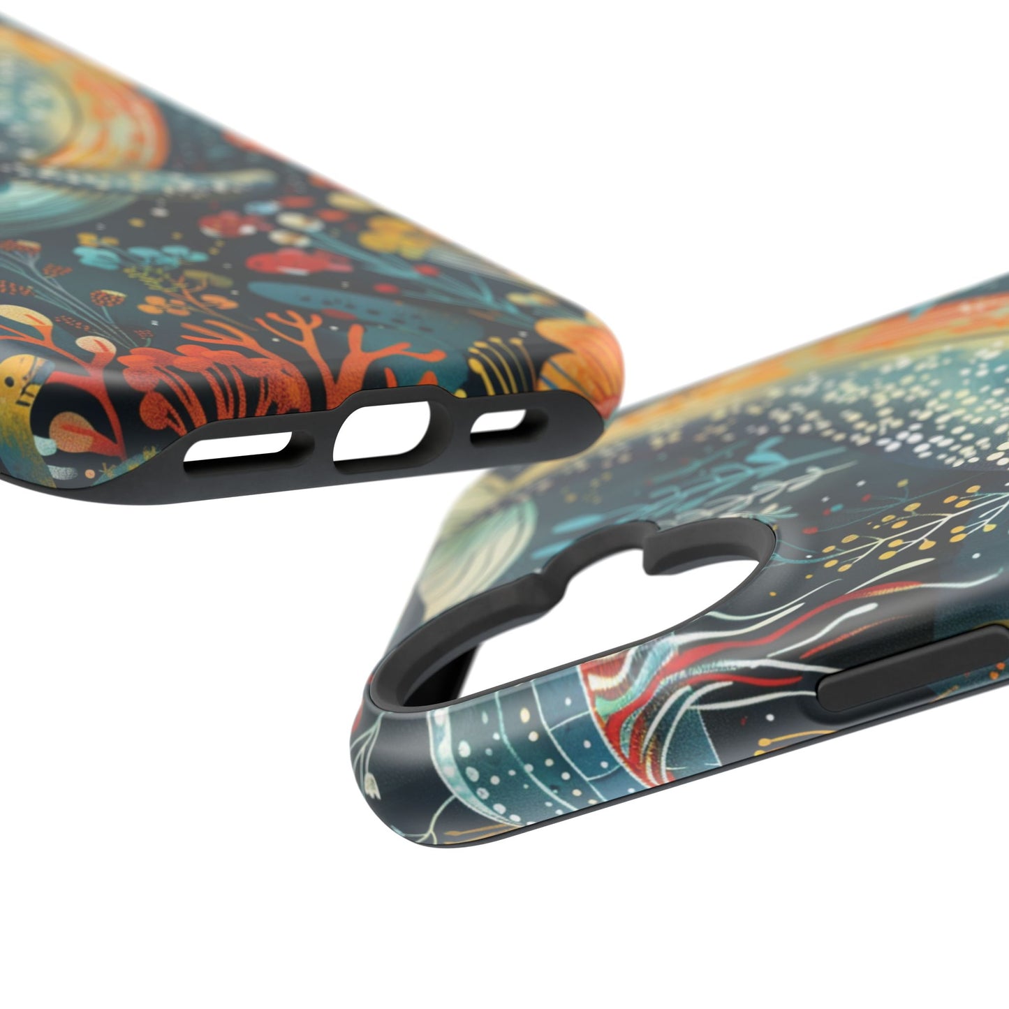 Oceanic Elegance Whale iPhone Case