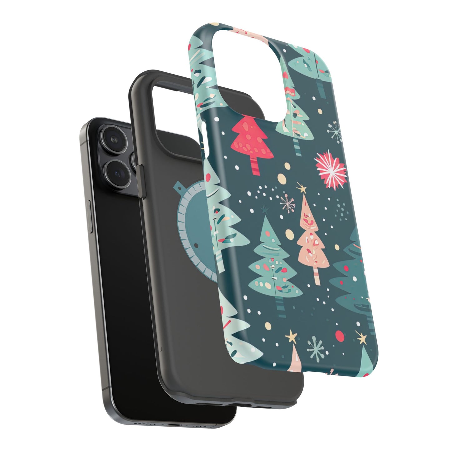 Whimsical Christmas Trees - MagSafe iPhone Series Case