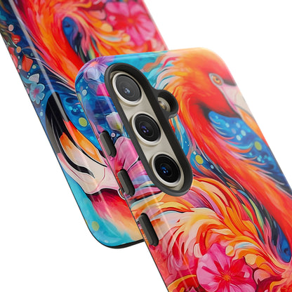 Tropical Elegance – Flamingo Samsung Galaxy Phone Case