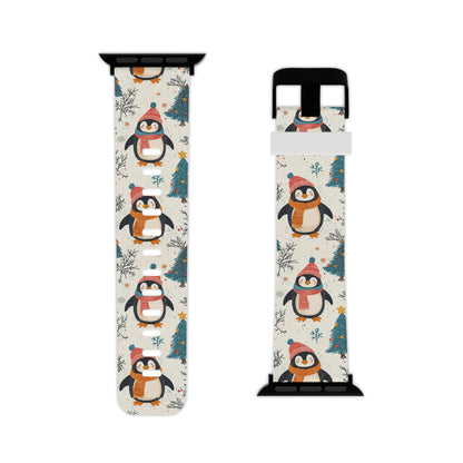  Snowy Christmas Cheer Apple Watch Band