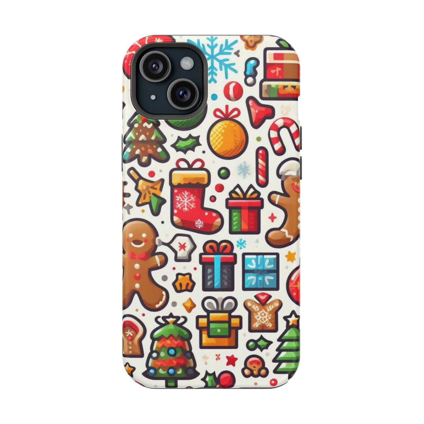 Festive Christmas Icons Pattern – MagSafe iPhone Series Case