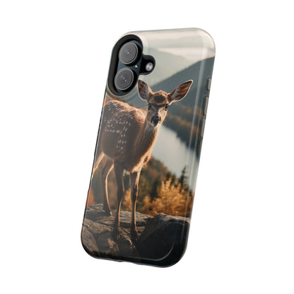 Whimsical Fawn in a Sunlit Forest MagSafe iPhone Case