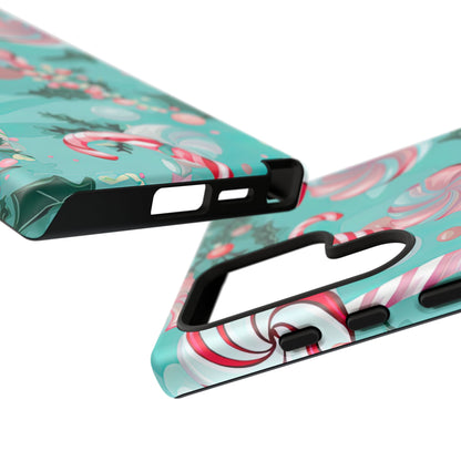 Candy Cane & Peppermint Holiday Delight – Samsung Galaxy Series Case