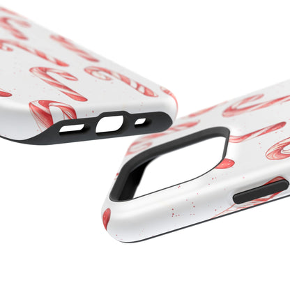 Candy Cane Christmas Pattern – MagSafe iPhone Series Case