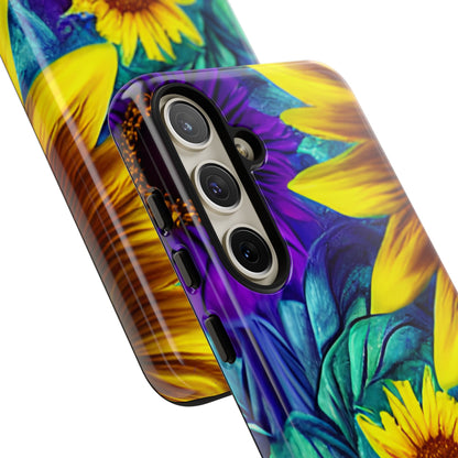 Purple & Gold Sunflower Dream - Samsung Galaxy Series Case