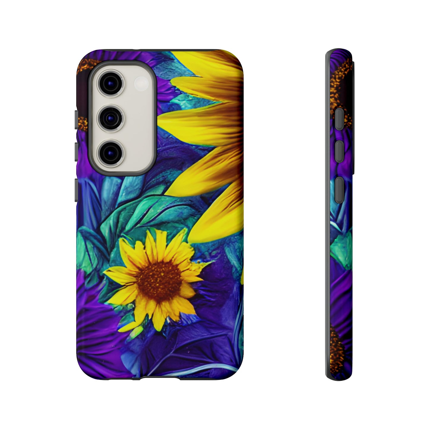 Purple & Gold Sunflower Dream - Samsung Galaxy Series Case