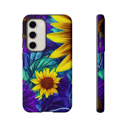 Purple & Gold Sunflower Dream - Samsung Galaxy Series Case