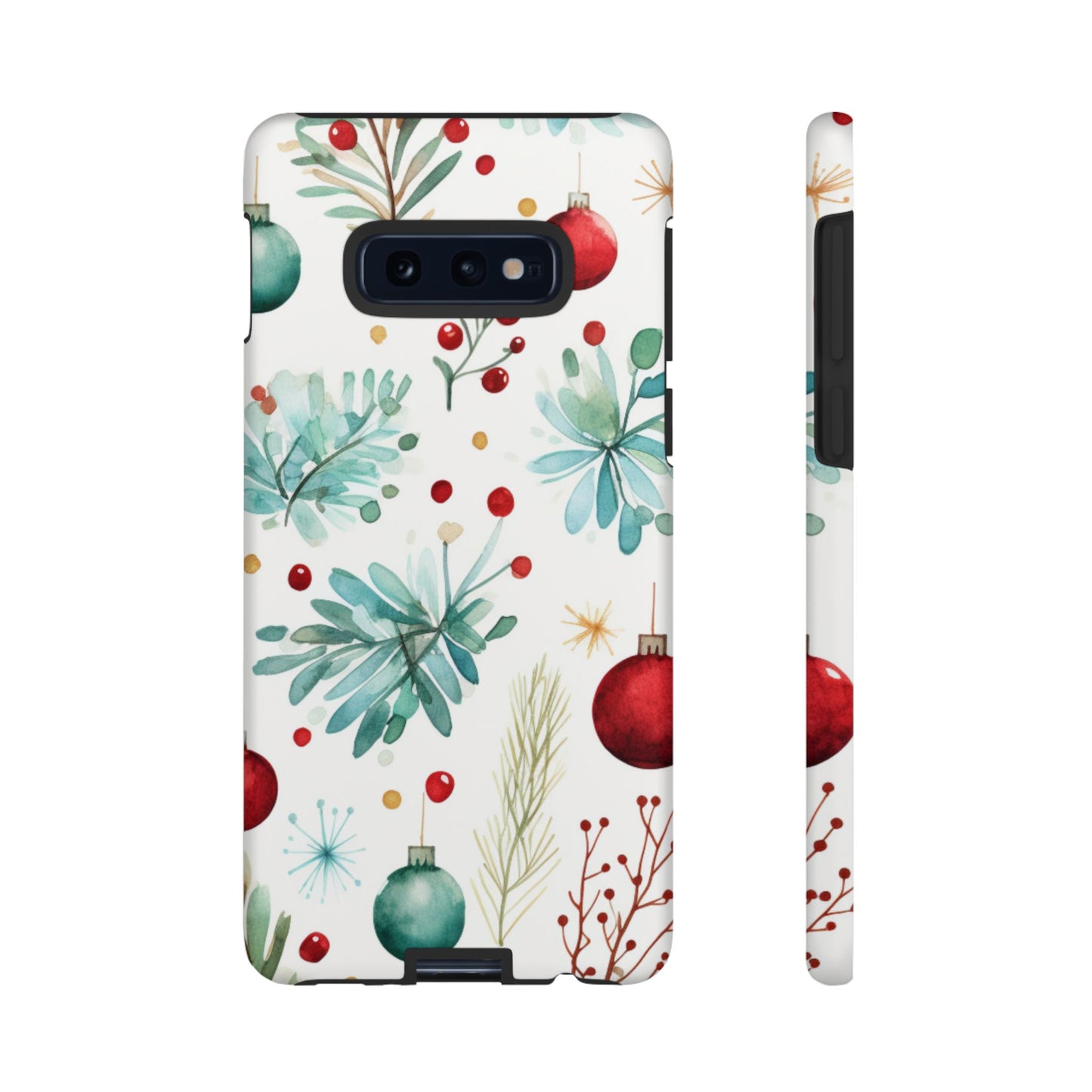 Festive Holiday Ornament Pattern – Samsung Galaxy Case