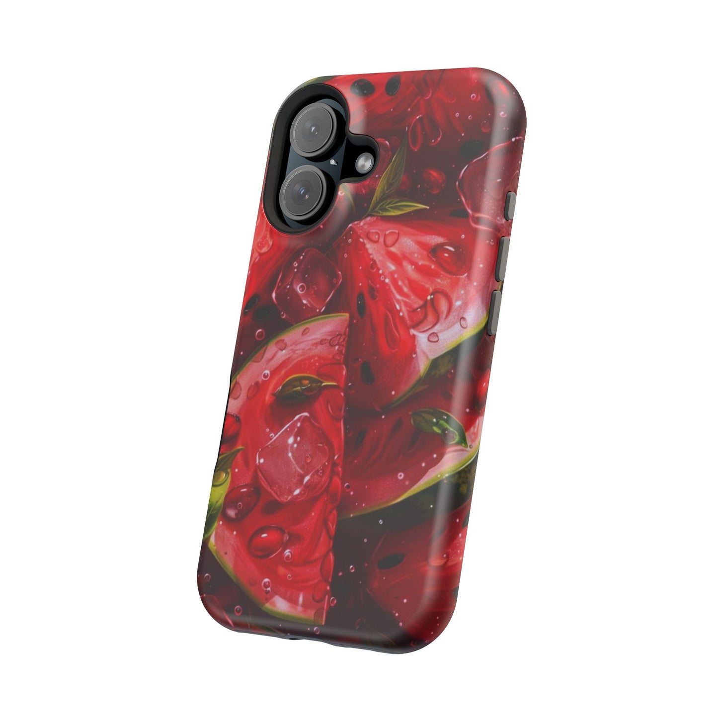 Juicy Watermelon MagSafe iPhone Case – Refreshing Summer Vibes, Dual-Layer Protection