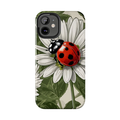 Ladybug & Daisy Garden Charm - iPhone Series Case