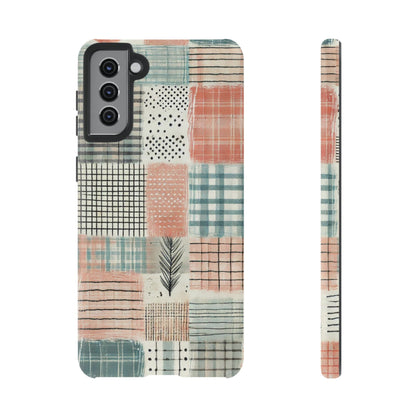 Modern Patchwork Pastel – Stylish Protection with Quilted Farmhouse Vibes