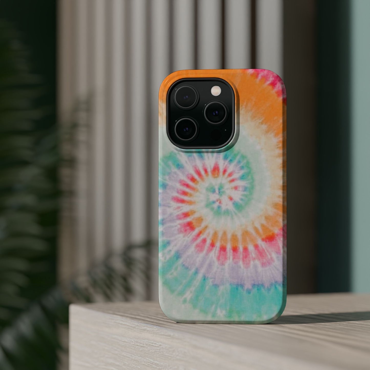 Pastel Tie-Dye MagSafe iPhone Case – Soft Colors & Magnetic Functionality