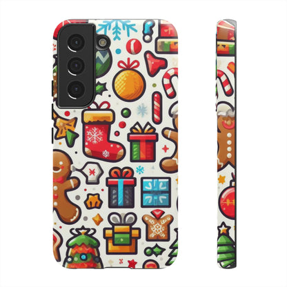 Festive Christmas Icons Pattern – Samsung Galaxy Series Case