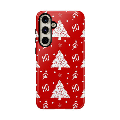 Samsung Galaxy Case: Ho Ho Ho – Christmas Tree Wonderland