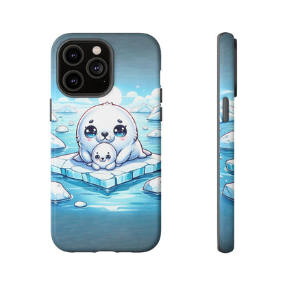 Arctic Embrace Seal iPhone Case