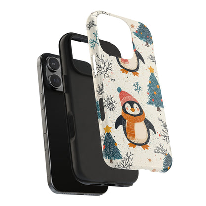 Penguin Wonderland – Snowy Christmas Cheer iPhone Case