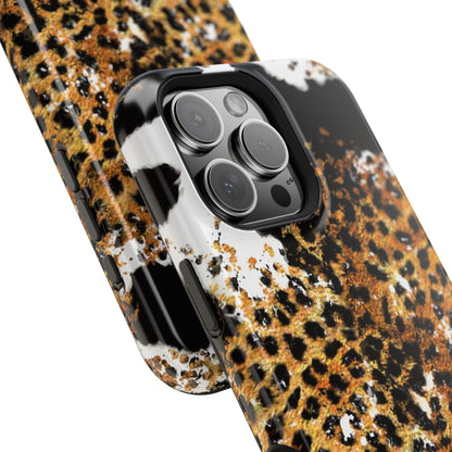 Bold Leopard Ink Splash - MagSafe iPhone Series Case