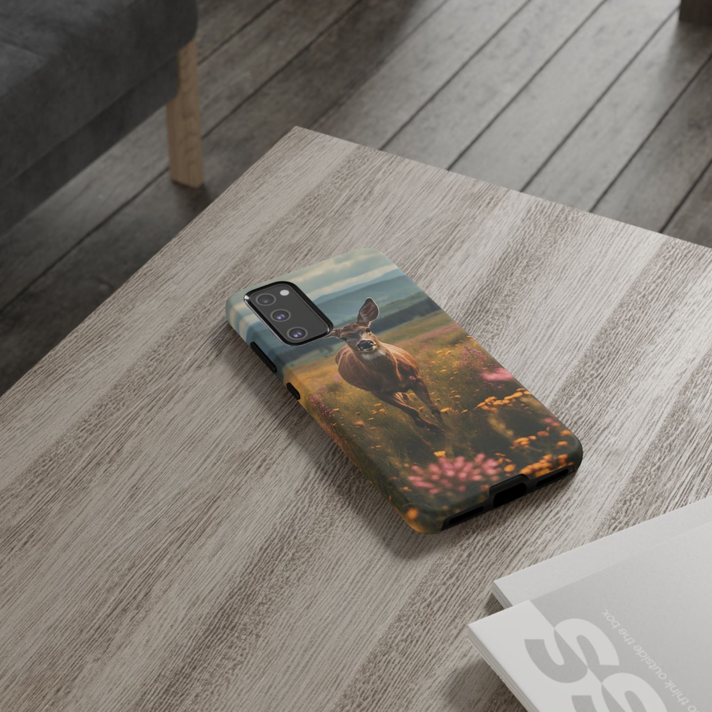 Rustic Meadow Deer – Samsung Galaxy Case