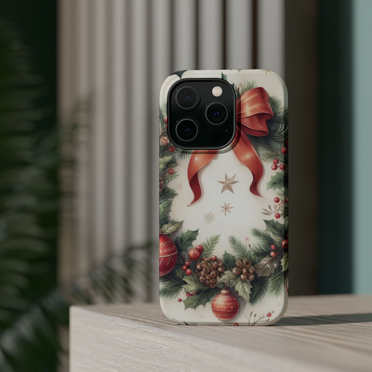 Classic Christmas Wreath - MagSafe iPhone Series Case