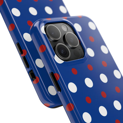 Patriotic Polka Dots – iPhone Case