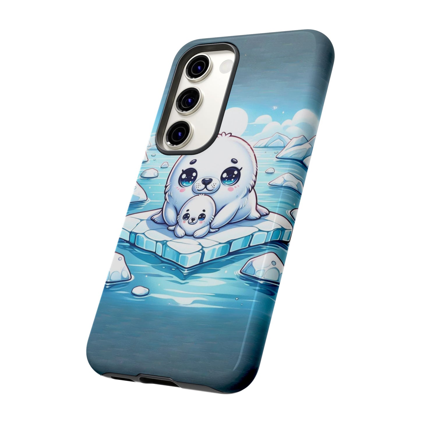 Arctic Embrace Seal iPhone Case