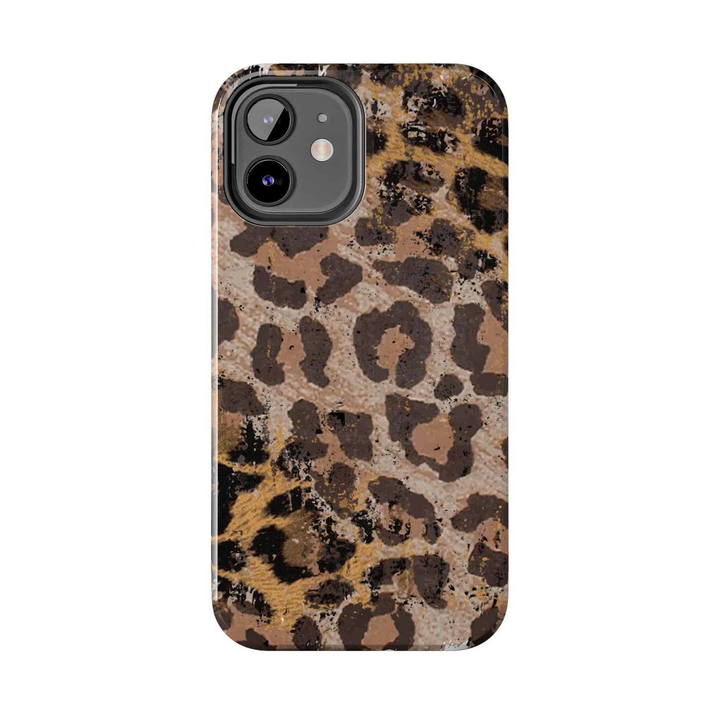 Vintage Distressed Leopard Print - iPhone Series Case