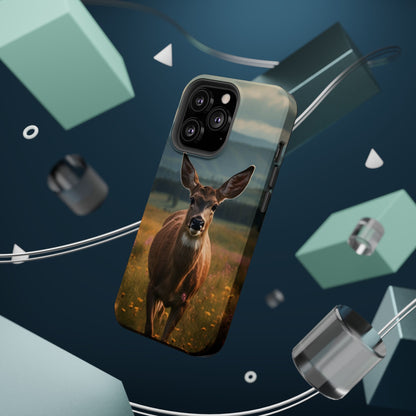 Rustic Meadow Deer – MagSafe iPhone Case