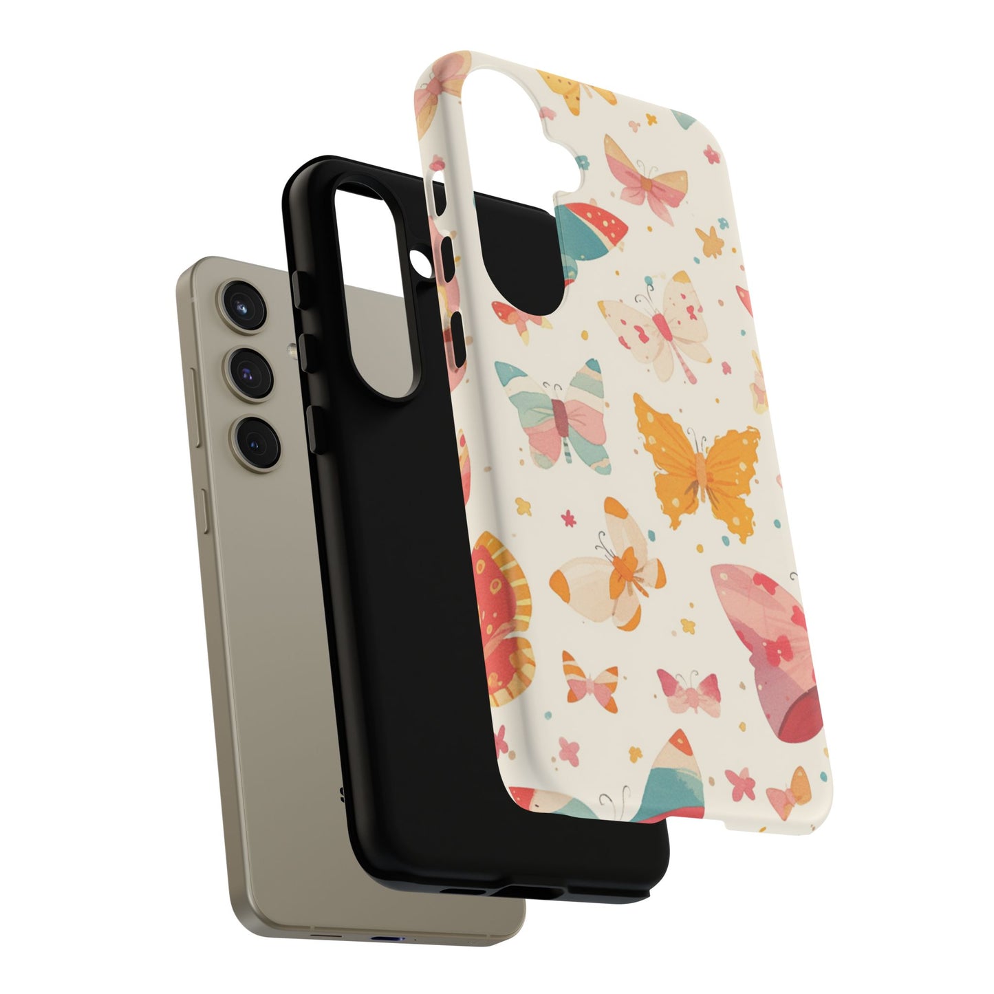 Coquette Watercolor Butterfly iPhone Case