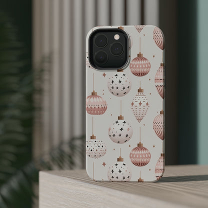 Blush Pink Holiday Ornaments - MagSafe iPhone Series Case