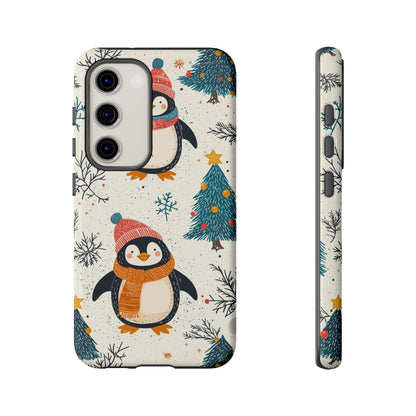 Penguin Wonderland – Snowy Christmas Cheer Samsung Galaxy Case