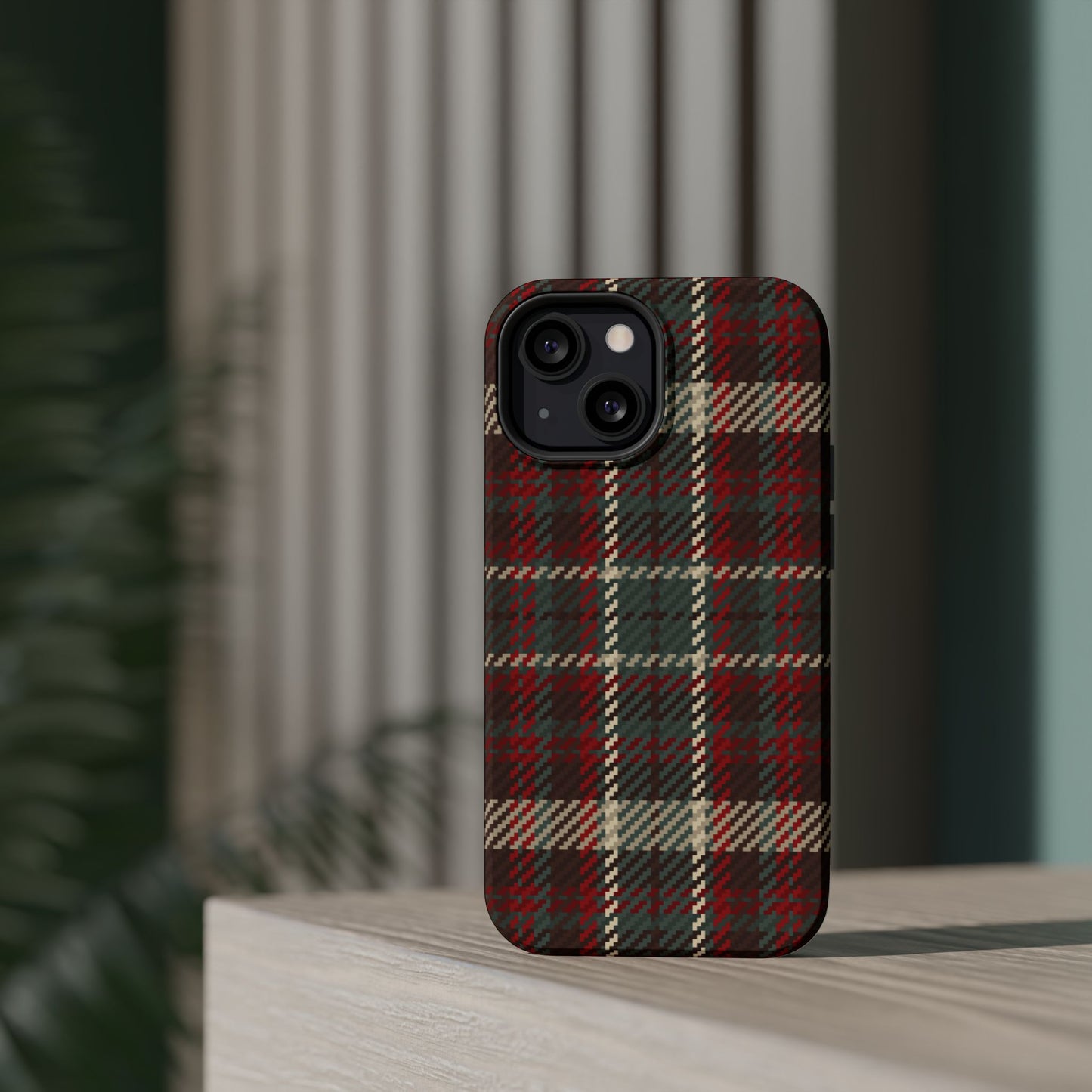 Cozy Rustic Plaid - MagSafe iPhone Series Case