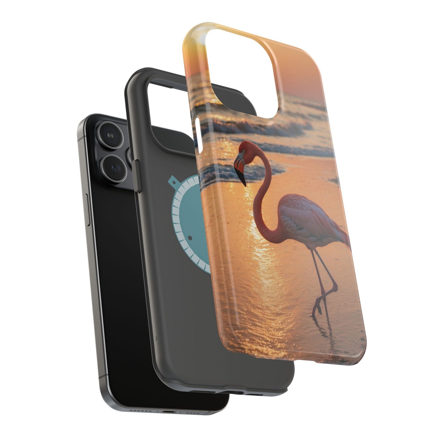 Island Beauty – Flamingo MagSafe iPhone Cases