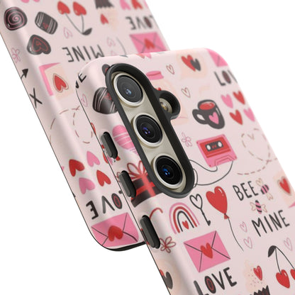 Samsung Galaxy Case: Bee Mine Love Doodles