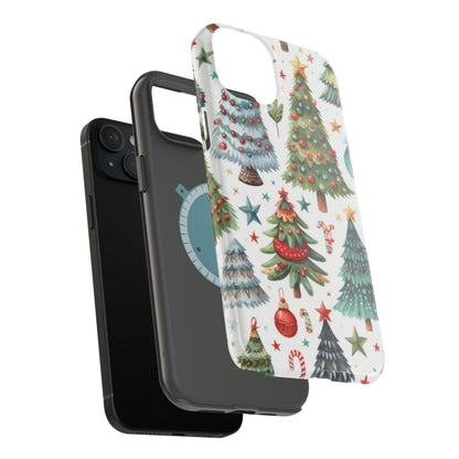 Festive Tree Wonderland – MagSafe iPhone Case