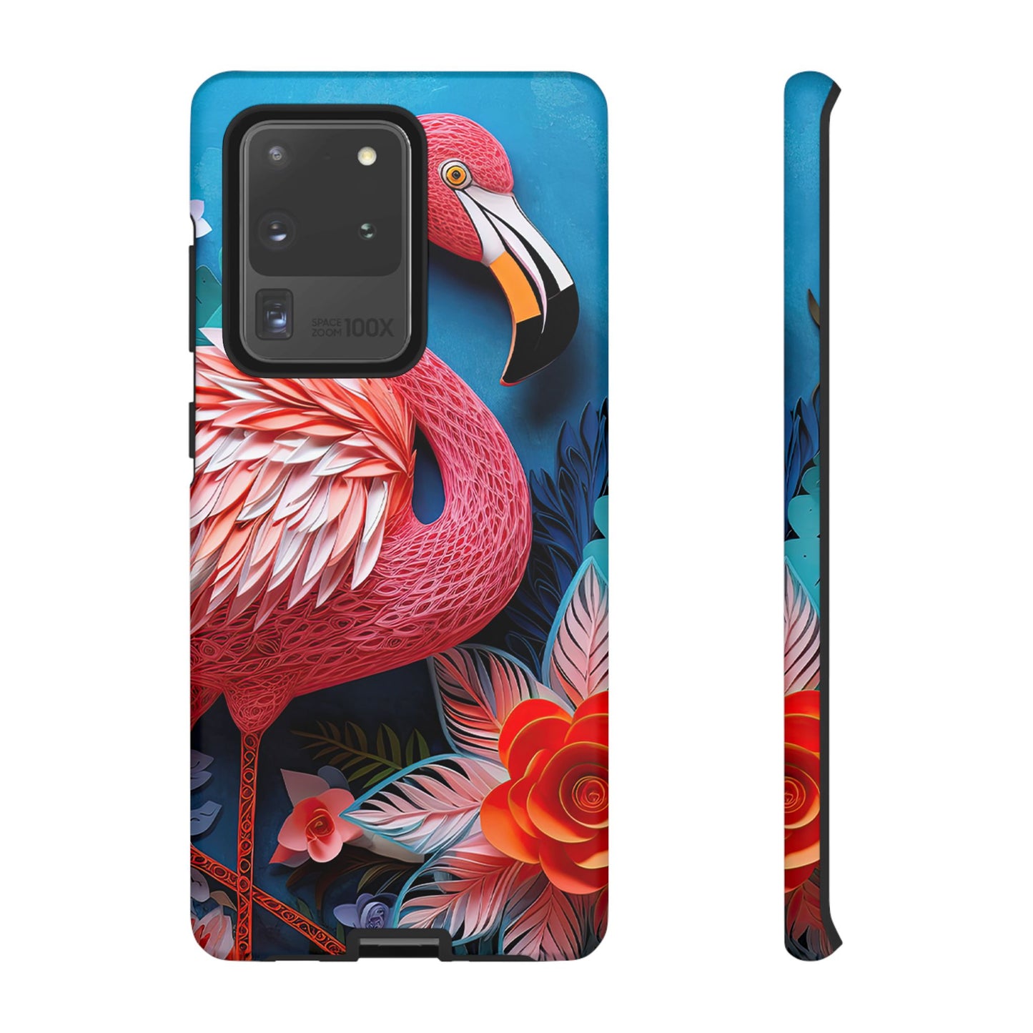 Flamingo Dreams – Bold Tropical Samsung Case