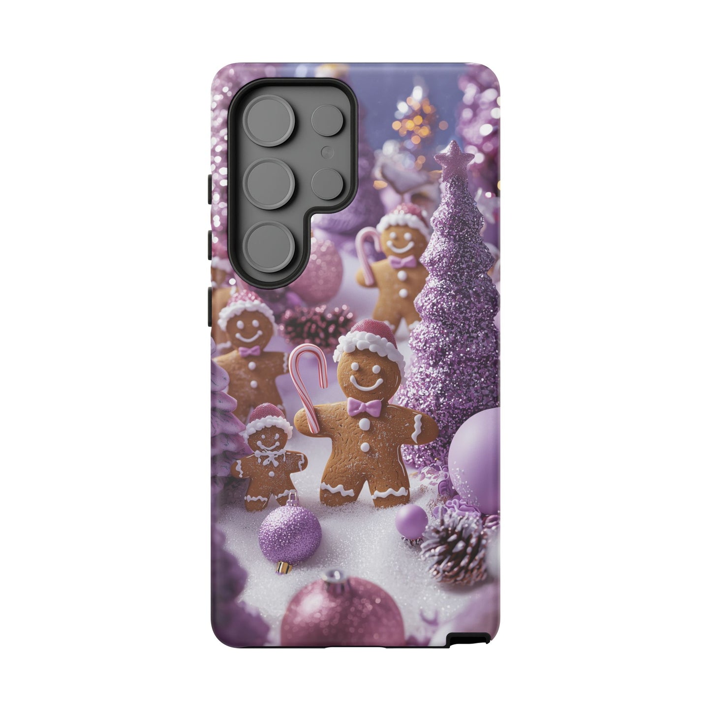 Pink Frosted Gingerbread Forest - Samsung Galaxy Series Case